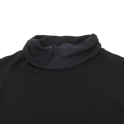 LANVIN ランバン 美品 シルク タートルネック カットソー トップス レディース ブラック 38 2919701 トップス