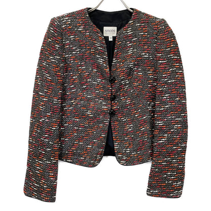BROWN x ORANGE HMG05T HM176 Mix Tweed Jacket Jacket 38 Ladies