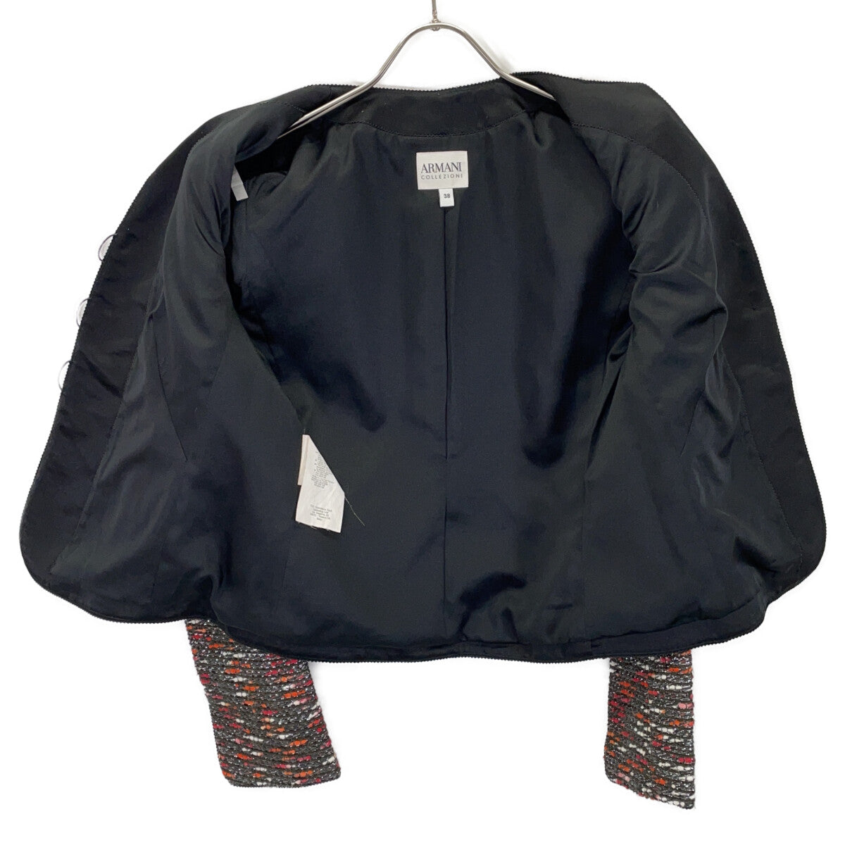 BROWN x ORANGE HMG05T HM176 Mix Tweed Jacket Jacket 38 Ladies