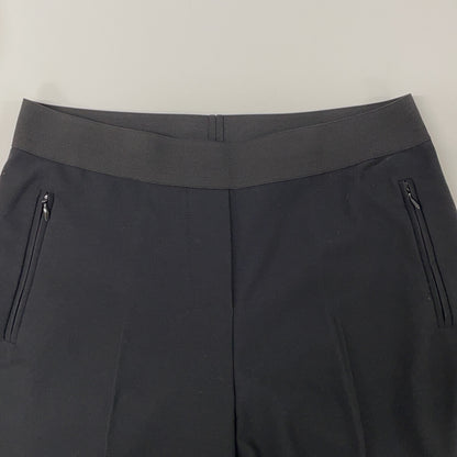 LANVIN ランバン ブラック 2485487 レーヨン混 ストレッチ パンツ ボトムス