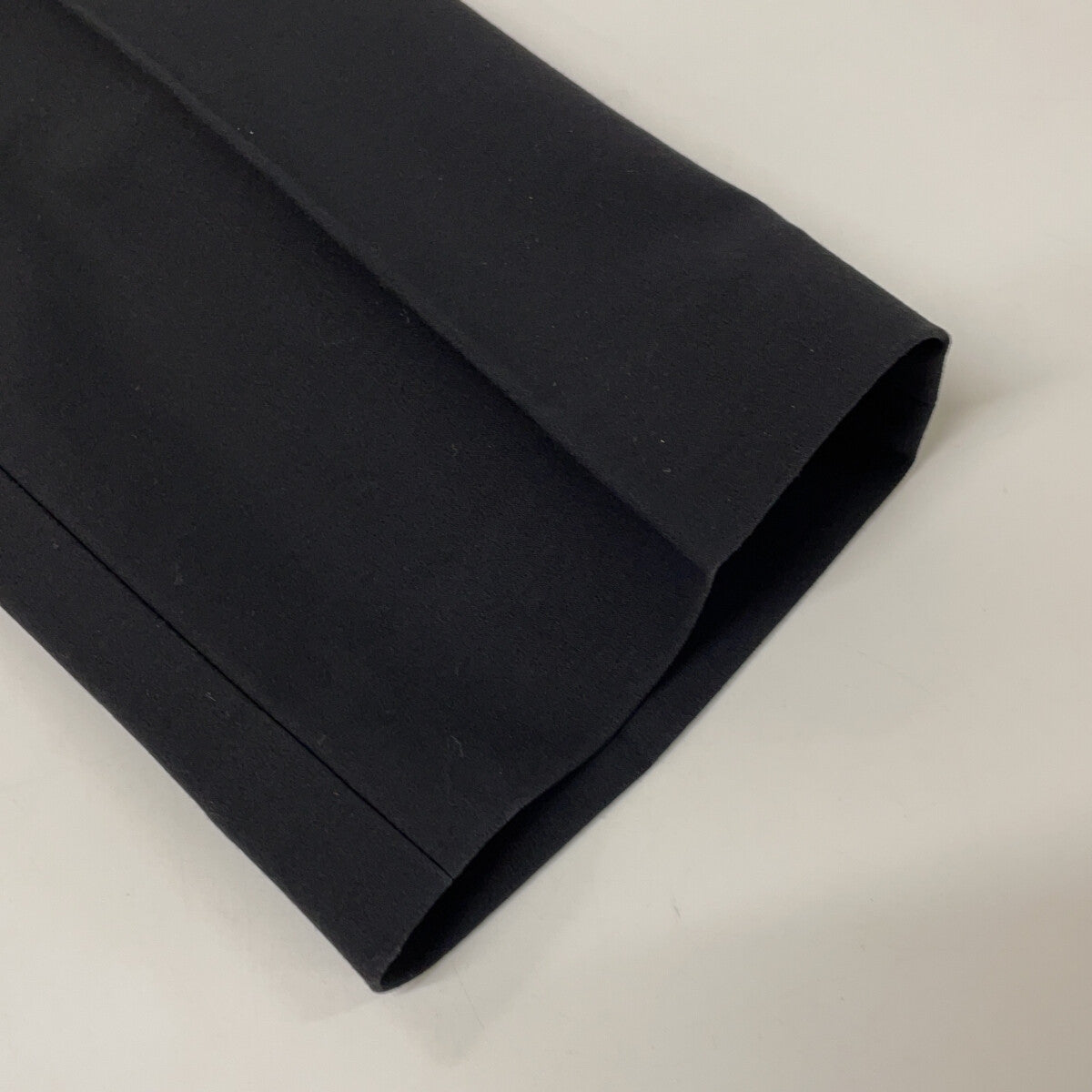 LANVIN ランバン ブラック 2485487 レーヨン混 ストレッチ パンツ ボトムス