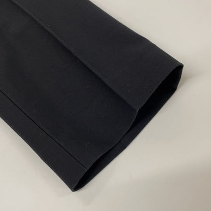 LANVIN ランバン ブラック 2485487 レーヨン混 ストレッチ パンツ ボトムス