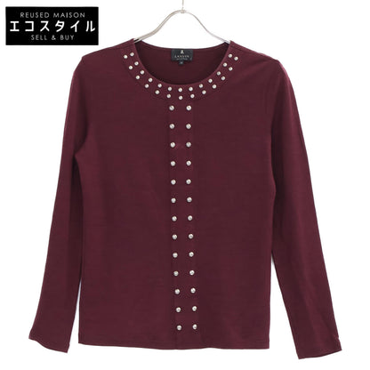 2895759 Studded Long-Sleeved Cut-and-Sewn Top/Tops Size 38 Women's