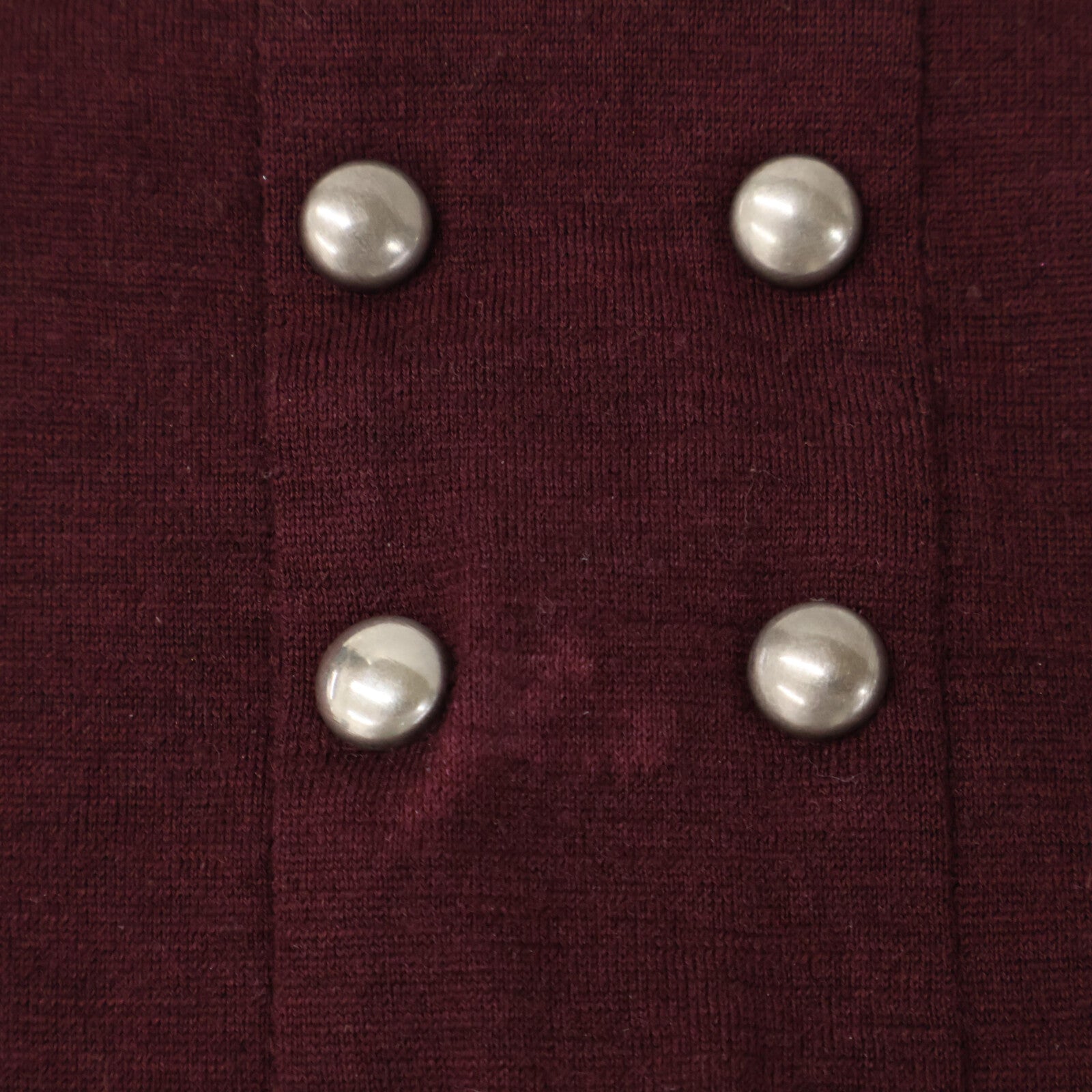 2895759 Studded Long-Sleeved Cut-and-Sewn Top/Tops Size 38 Women's
