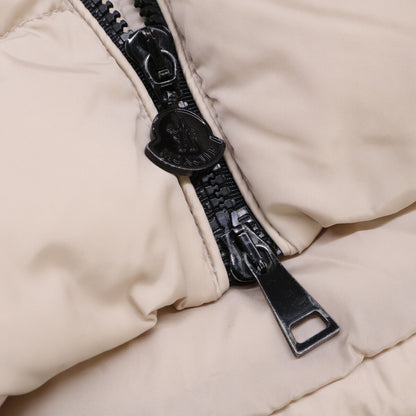 MONCLER モンクレール A20934982025 GENEVRIETTE ベルト/ファー付 フーディダウン コート