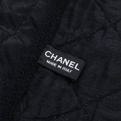 CHANEL 香奈儿 H6284 羊毛/真丝/安哥拉山羊毛 亮片徽标刺绣围巾