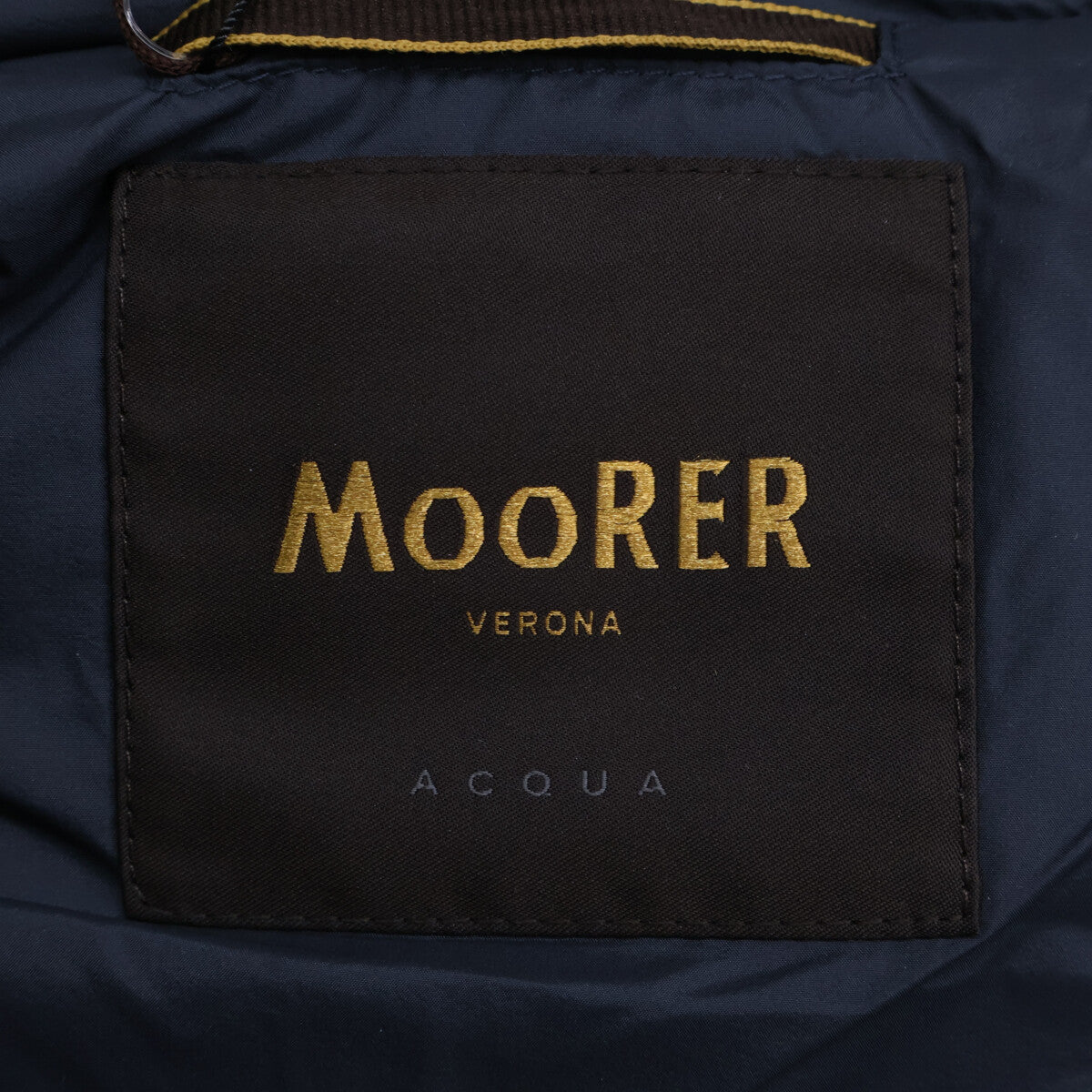 MOORER ムーレー 【新品同様/国内正規】ITALO-LL カシミヤｘウール/ナイロン切替 フード付 ダウンジャケット ジャケット
