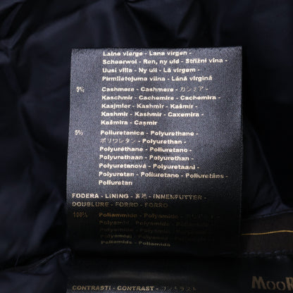 MOORER ムーレー 【新品同様/国内正規】ITALO-LL カシミヤｘウール/ナイロン切替 フード付 ダウンジャケット ジャケット