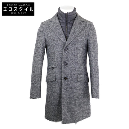 [Like New/Domestic Authorized Dealer] HARRIS Chesterfield Coat with Down Placket 44 Men's