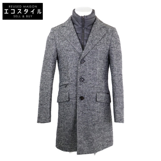 [Like New/Domestic Authorized Dealer] HARRIS Chesterfield Coat with Down Placket 44 Men's