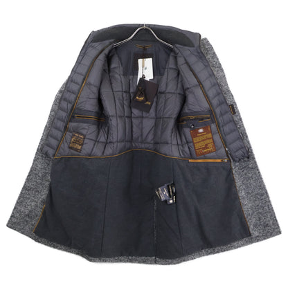 【新品相似/国内正品】HARRIS 羽绒门襟切斯特菲尔德大衣 44 男士
