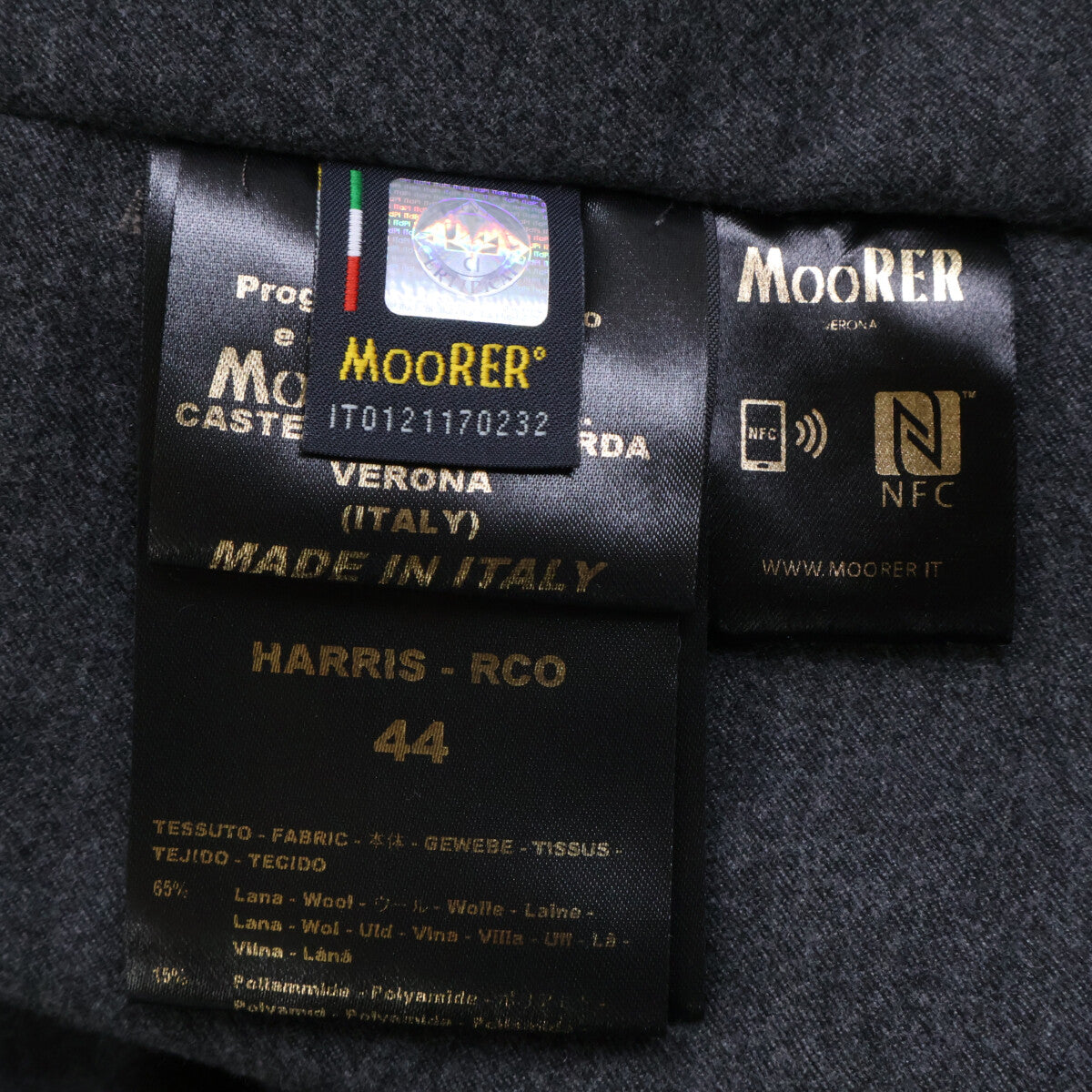 [Like New/Domestic Authorized Dealer] HARRIS Chesterfield Coat with Down Placket 44 Men's
