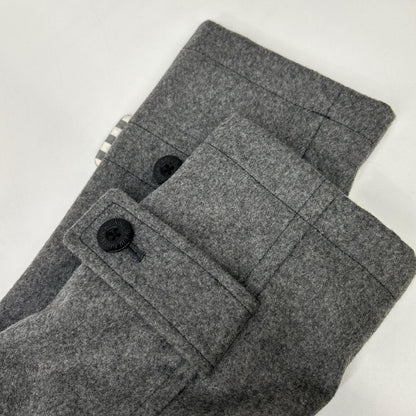 ｸﾞﾚｰ BMC75-306-04 ｶｼﾐﾔｳｰﾙ ﾌｰﾄﾞ付 ﾀﾞｯﾌﾙｺｰﾄ コート M メンズ