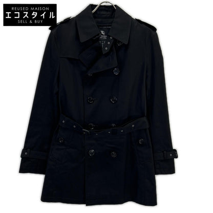 Burberry Black Label バーバリーブラックレーベル ブラック BMA44-312-09 コットン トレンチコート コート