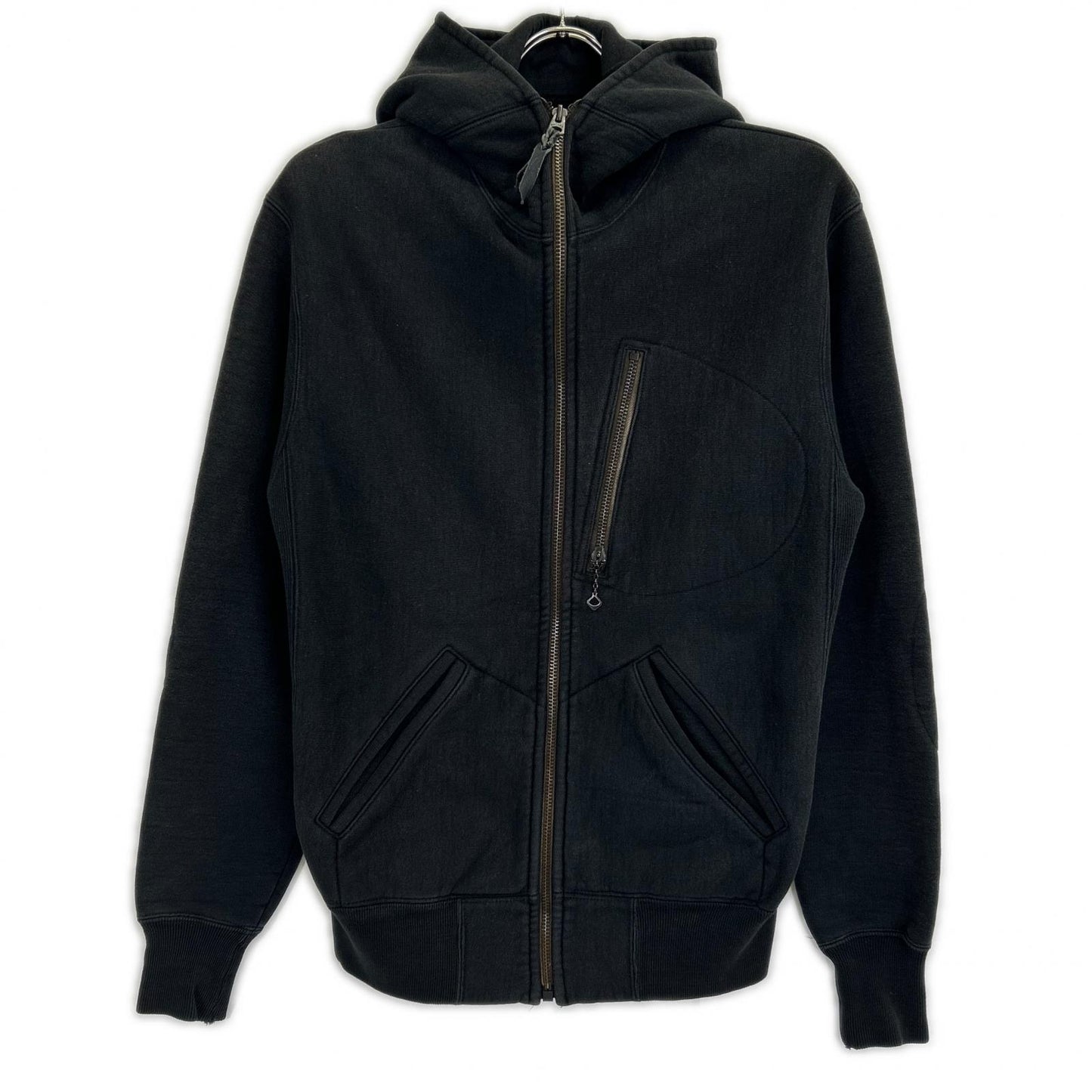 WESTRIDE ウエストライド ブラック コットン FULL ZIP PAKA フルジップパーカー ジャケット