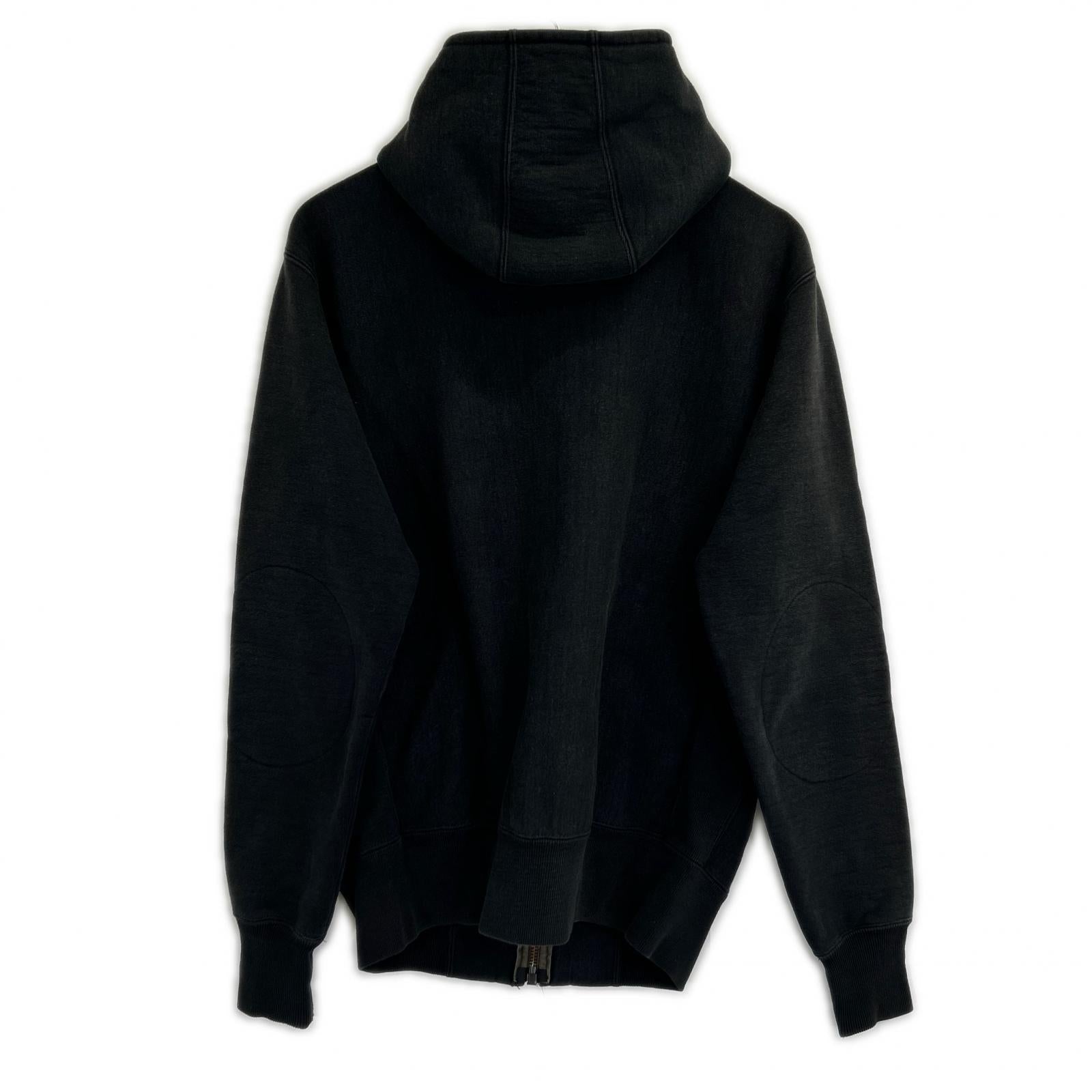 WESTRIDE ウエストライド ブラック コットン FULL ZIP PAKA フルジップパーカー ジャケット