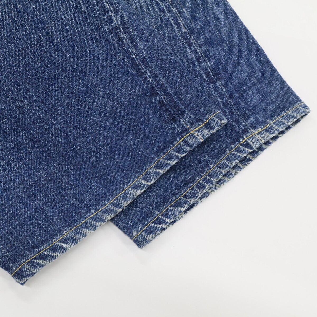 WAREHOUSE 1001XX Buffalo Patch Distressed Button Fly Denim Pants Bottoms