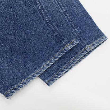 WAREHOUSE 1001XX Buffalo Patch Distressed Button Fly Denim Pants Bottoms