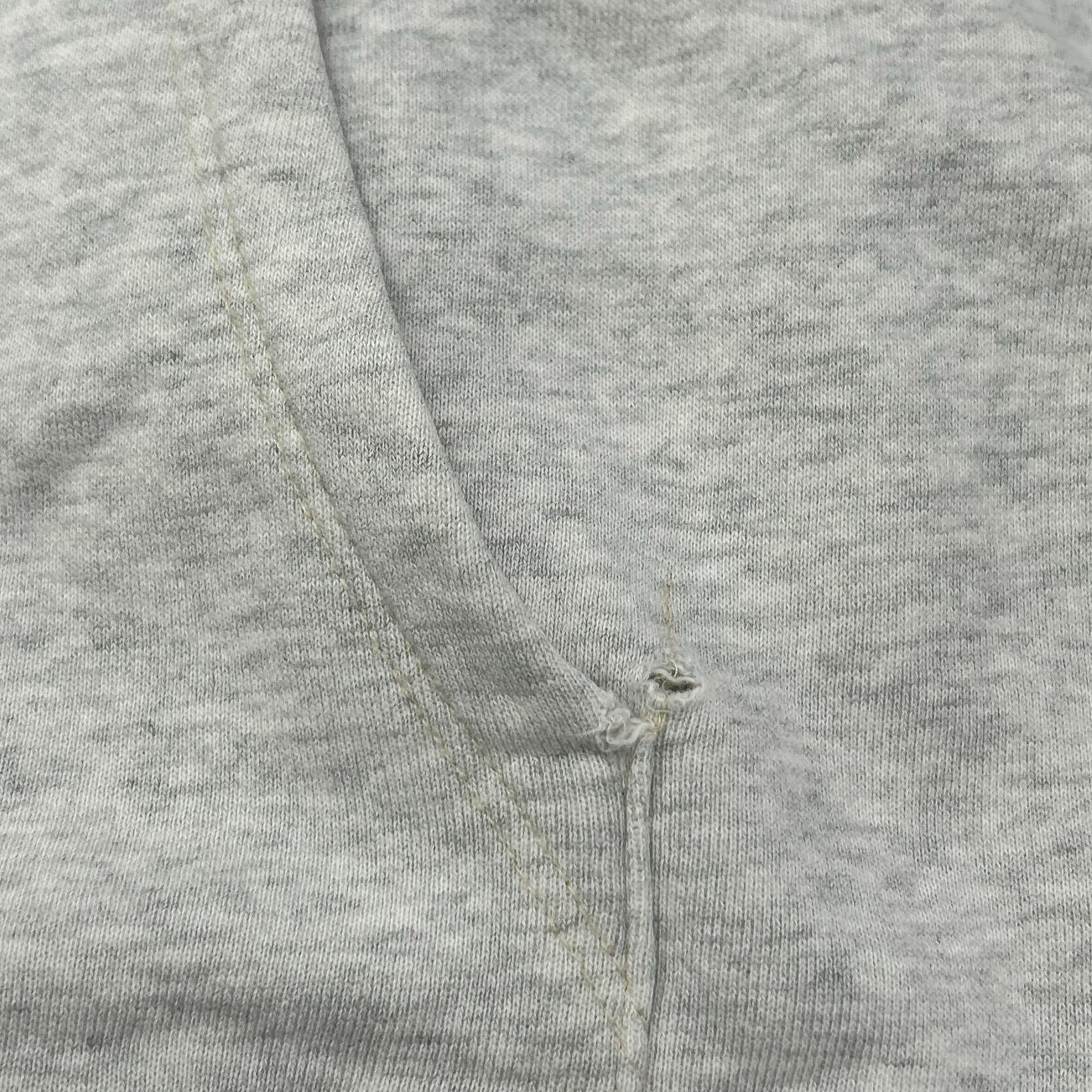 Champion チャンピオン グレー 復刻ランタグ カレッジロゴ 後付けフード パーカー トップス