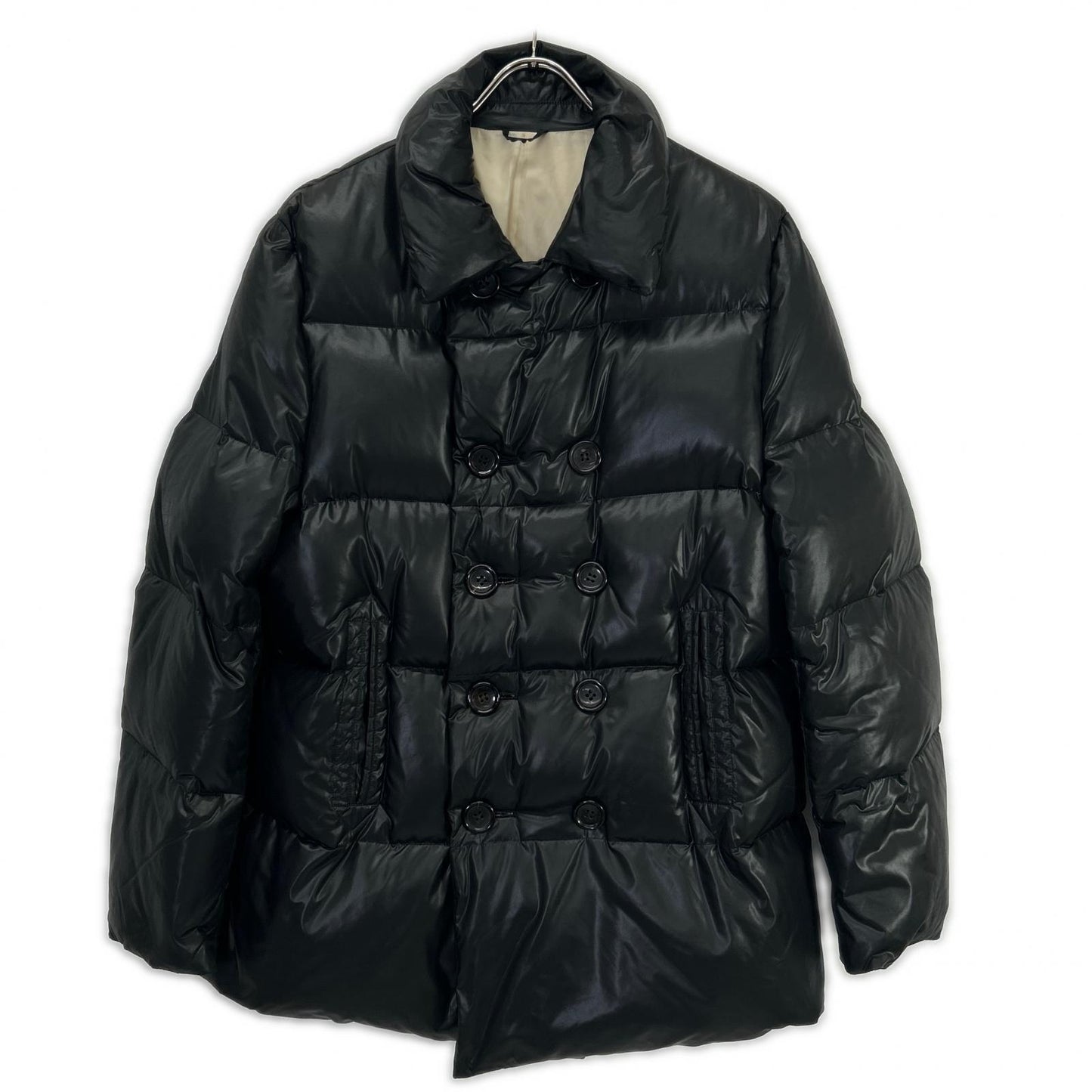 COMMEdesGARCONS HOMME コムデギャルソンオム ブラック HN-C021 ダブルブレスト ダウンジャケット ジャケット