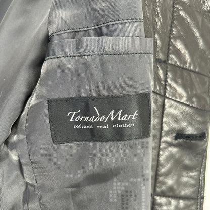 TORNADO MART トルネードマート ブラック レザー コート コート