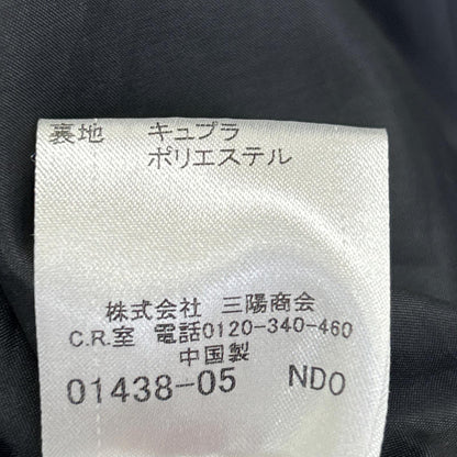 BURBERRY BLACK LABEL 巴宝莉黑标 黑色 BMP81-802-09 羊皮革 夹克 L 男士
