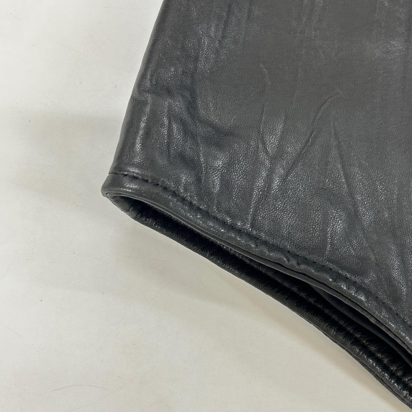BURBERRY BLACK LABEL 巴宝莉黑标 黑色 BMP81-802-09 羊皮革 夹克 L 男士