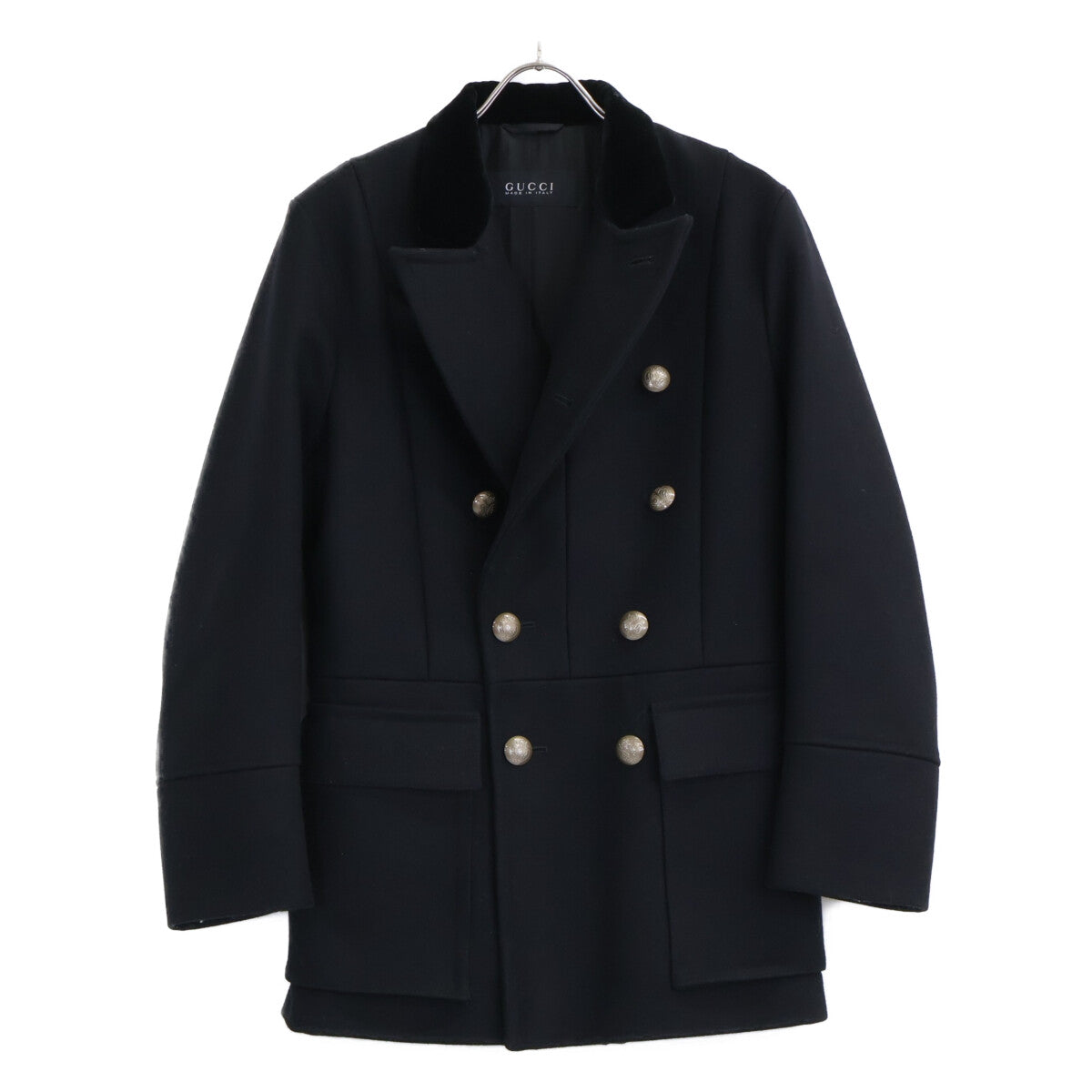 GUCCI グッチ 【美品】324154 ウール ナポレオン コート