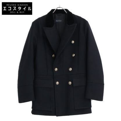 GUCCI グッチ 【美品】324154 ウール ナポレオン コート