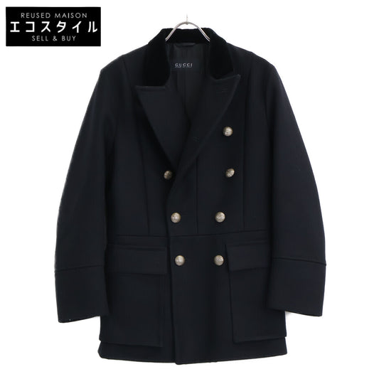 GUCCI グッチ 【美品】324154 ウール ナポレオン コート