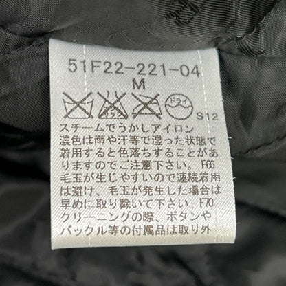 BLACK LABEL CRESTBRIDGE White x Black 51F22-221-04 Houndstooth Chester Coat M Men's