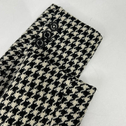 BLACK LABEL CRESTBRIDGE White x Black 51F22-221-04 Houndstooth Chester Coat M Men's
