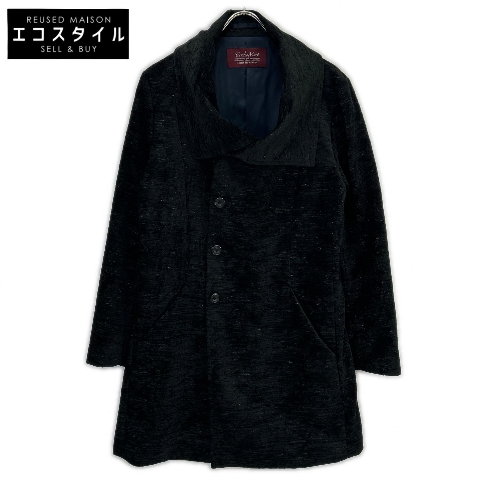 TORNADO MART Tornado Mart Black 631-8213005 Bright Rose Mall Coat