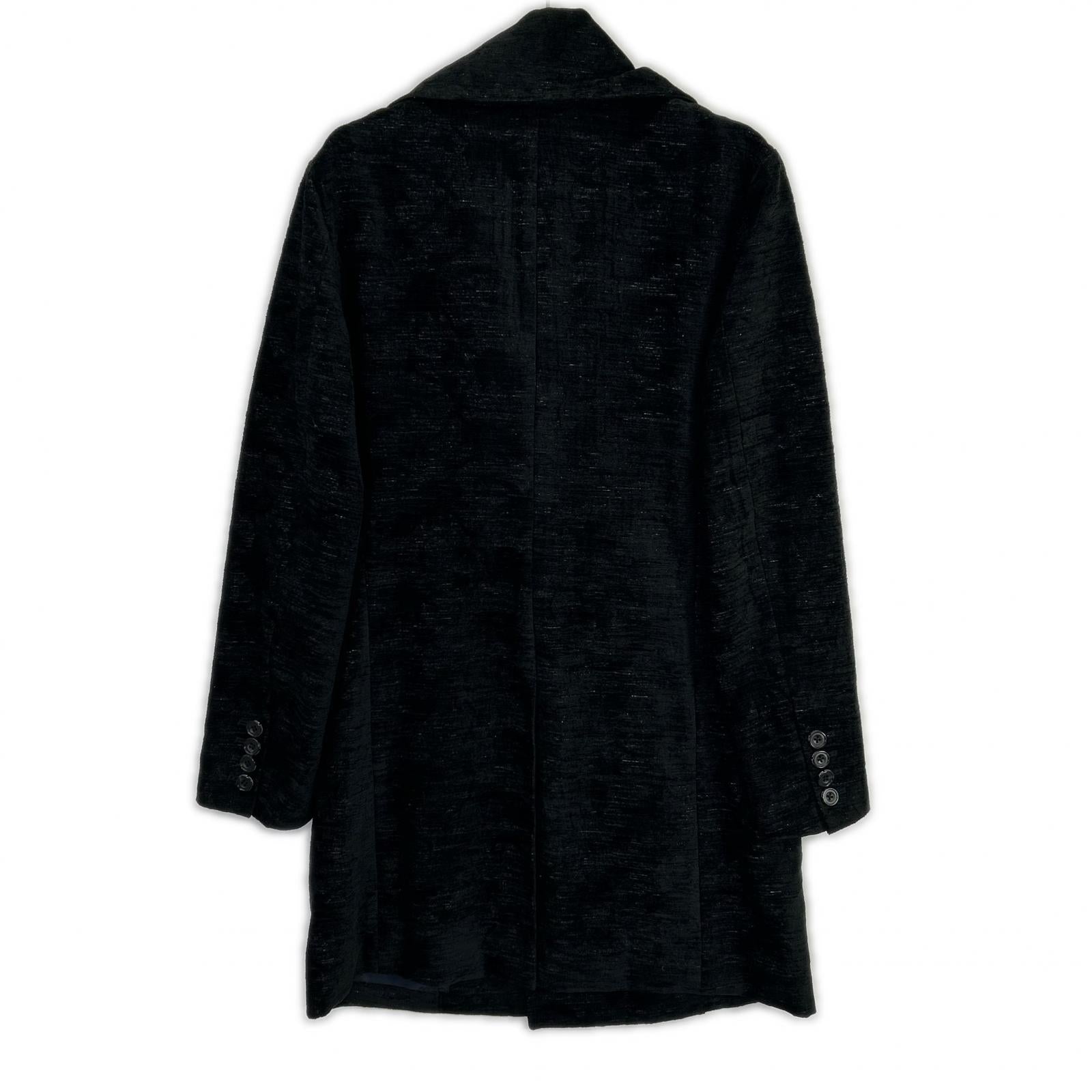 TORNADO MART Tornado Mart Black 631-8213005 Bright Rose Mall Coat