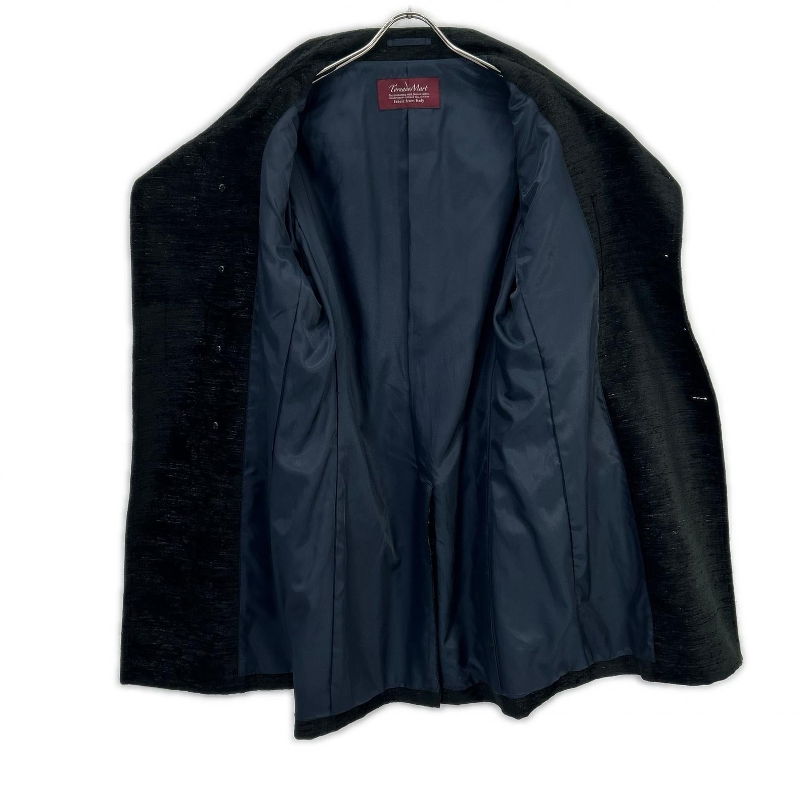 TORNADO MART Tornado Mart Black 631-8213005 Bright Rose Mall Coat