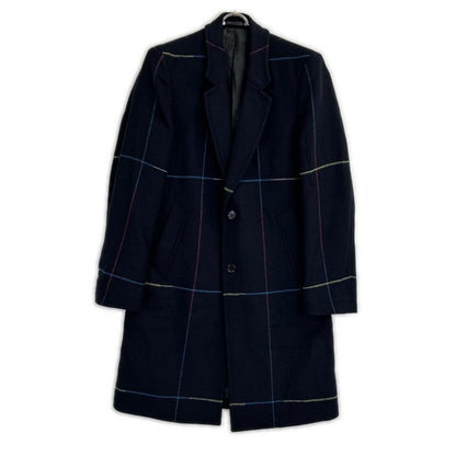 PaulSmith ポールスミス ネイビー PY-BM-83376 ウール混 チェスターコート コート