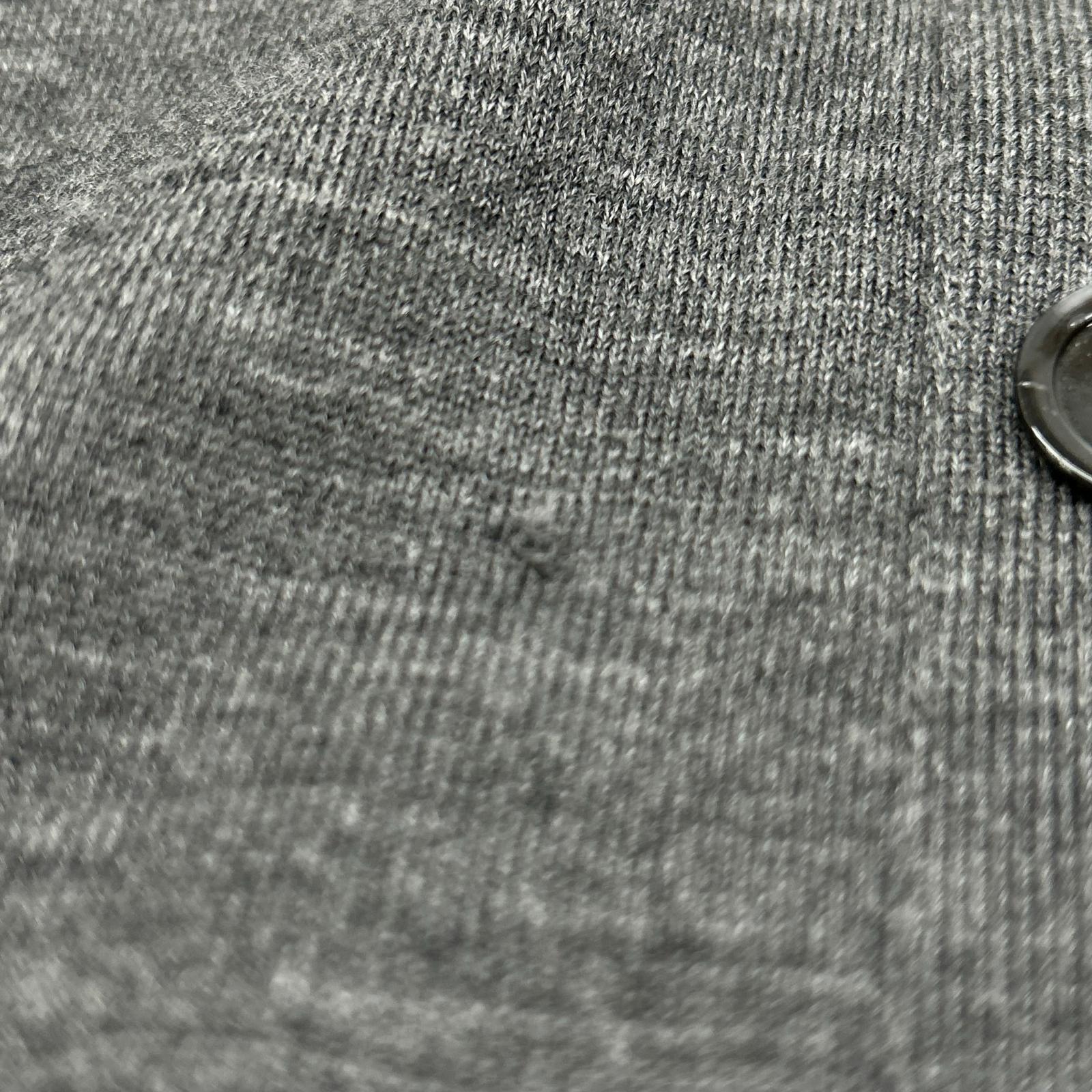 GUCCI 354110 Logo Detail Wool Knit Cardigan Top