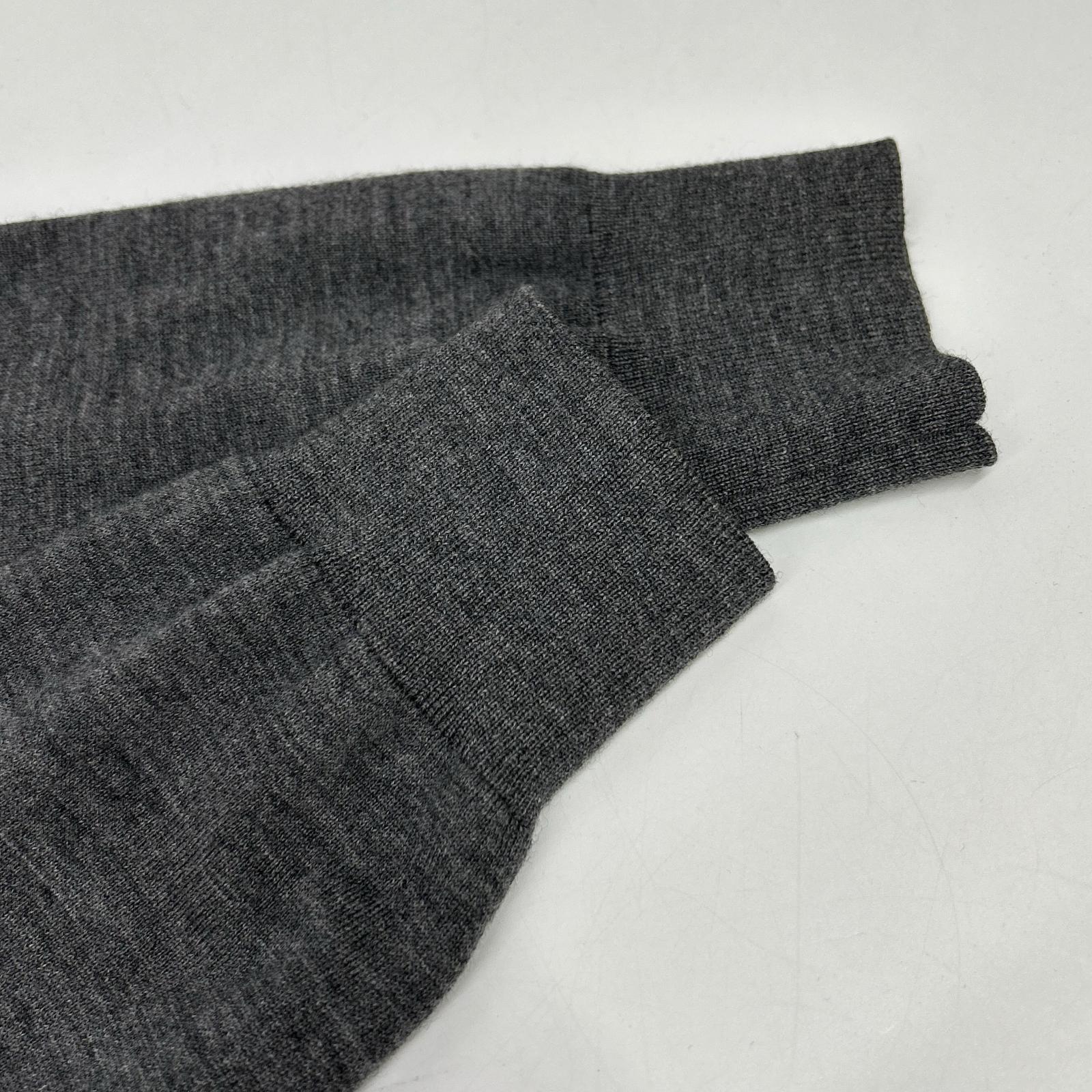GUCCI 354110 Logo Detail Wool Knit Cardigan Top