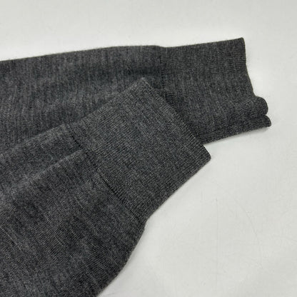 GUCCI 354110 Logo Detail Wool Knit Cardigan Top