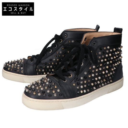 Christian Louboutin 克里斯提·鲁布托 黑色 Louis Spike 高帮运动鞋 鞋子