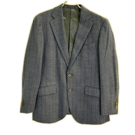 【ALEXANDER JULIAN】Navy FINTES Stripe 3-Piece Suit Set-up No Size Indication Men's