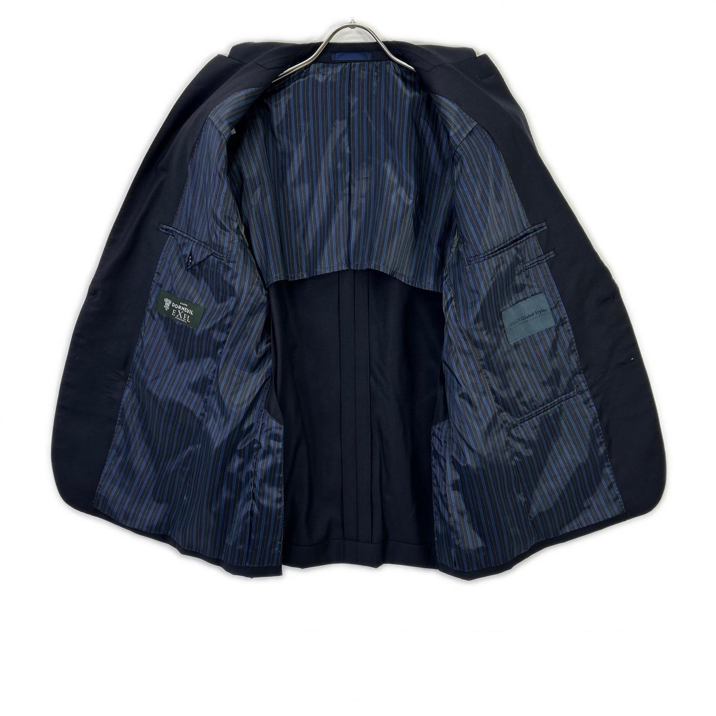 【Global Style】ネイビー DORMEUIL EXEL スーツ スーツ セットアップ