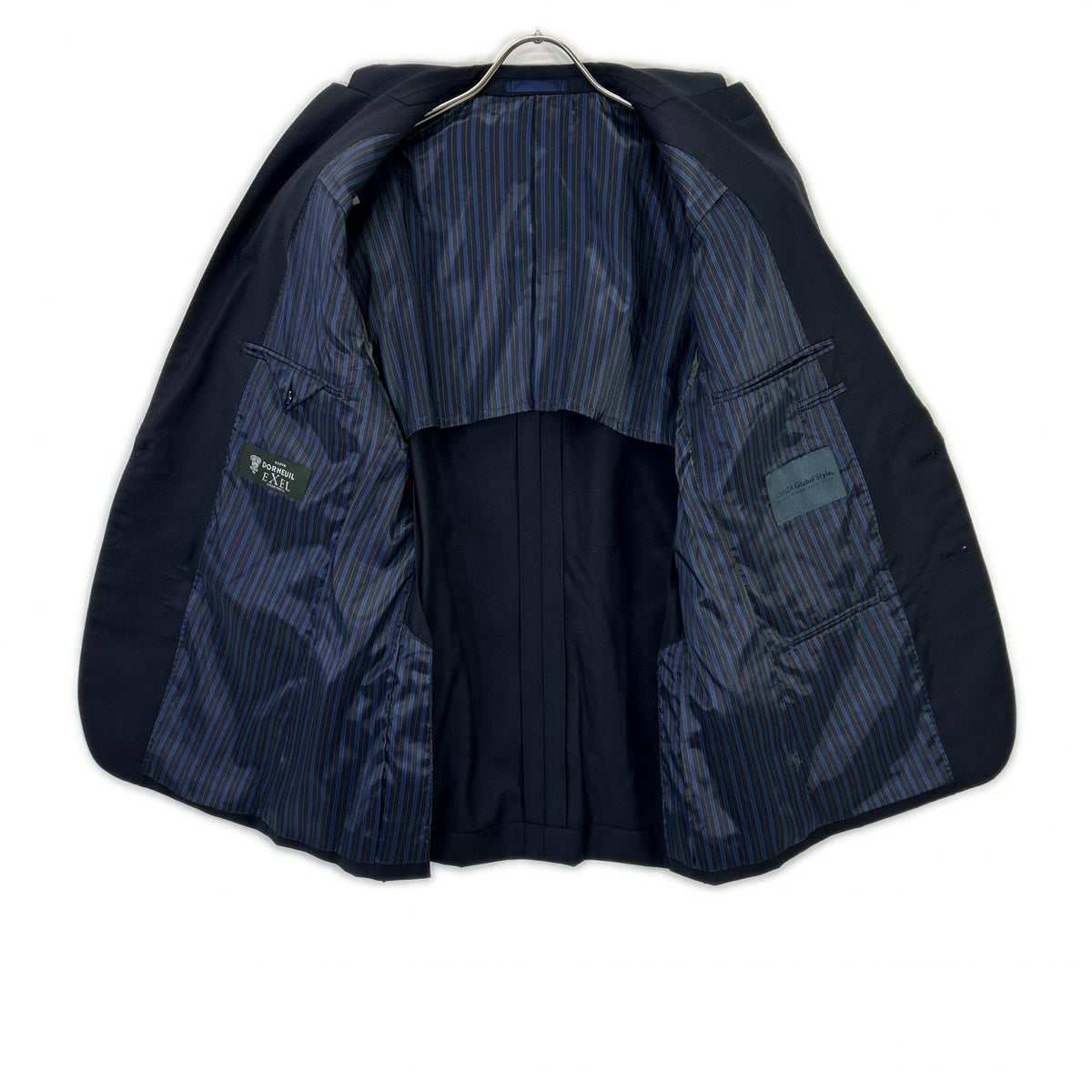 【Global Style】ネイビー DORMEUIL EXEL スーツ スーツ セットアップ