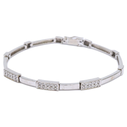ジュエリーマキ ジュエリーマキ CAMELLIA K14WG 0.27ct ダイヤモンド ブレスレット