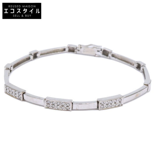 JEWELRY MAKI Camellia K14WG 0.27ct Diamond Bracelet