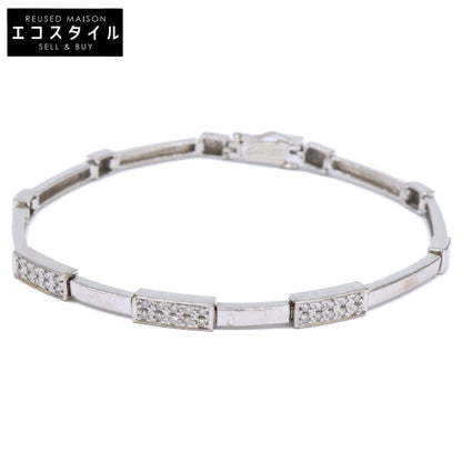 JEWELRY MAKI Camellia K14WG 0.27ct Diamond Bracelet