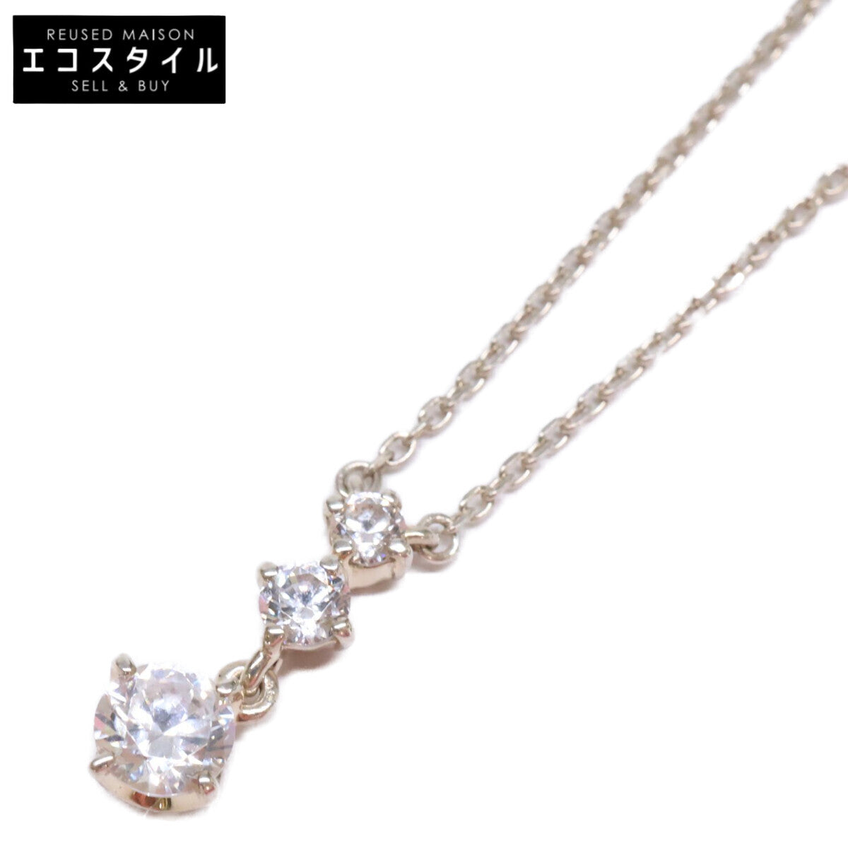 ヨンドシー 4℃ SILVER エターナルシルバー ネックレス
