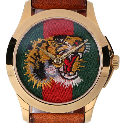 GUCCI グッチ YA126497 G-TIMELESS マルシェ・デ・メルヴェイユ タイガークオーツ時計 腕時計