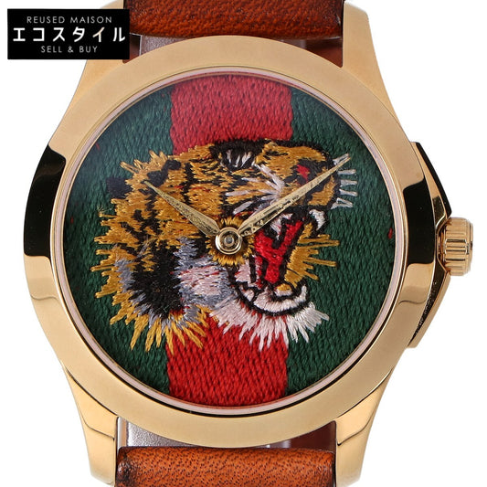GUCCI グッチ YA126497 G-TIMELESS マルシェ・デ・メルヴェイユ タイガークオーツ時計 腕時計