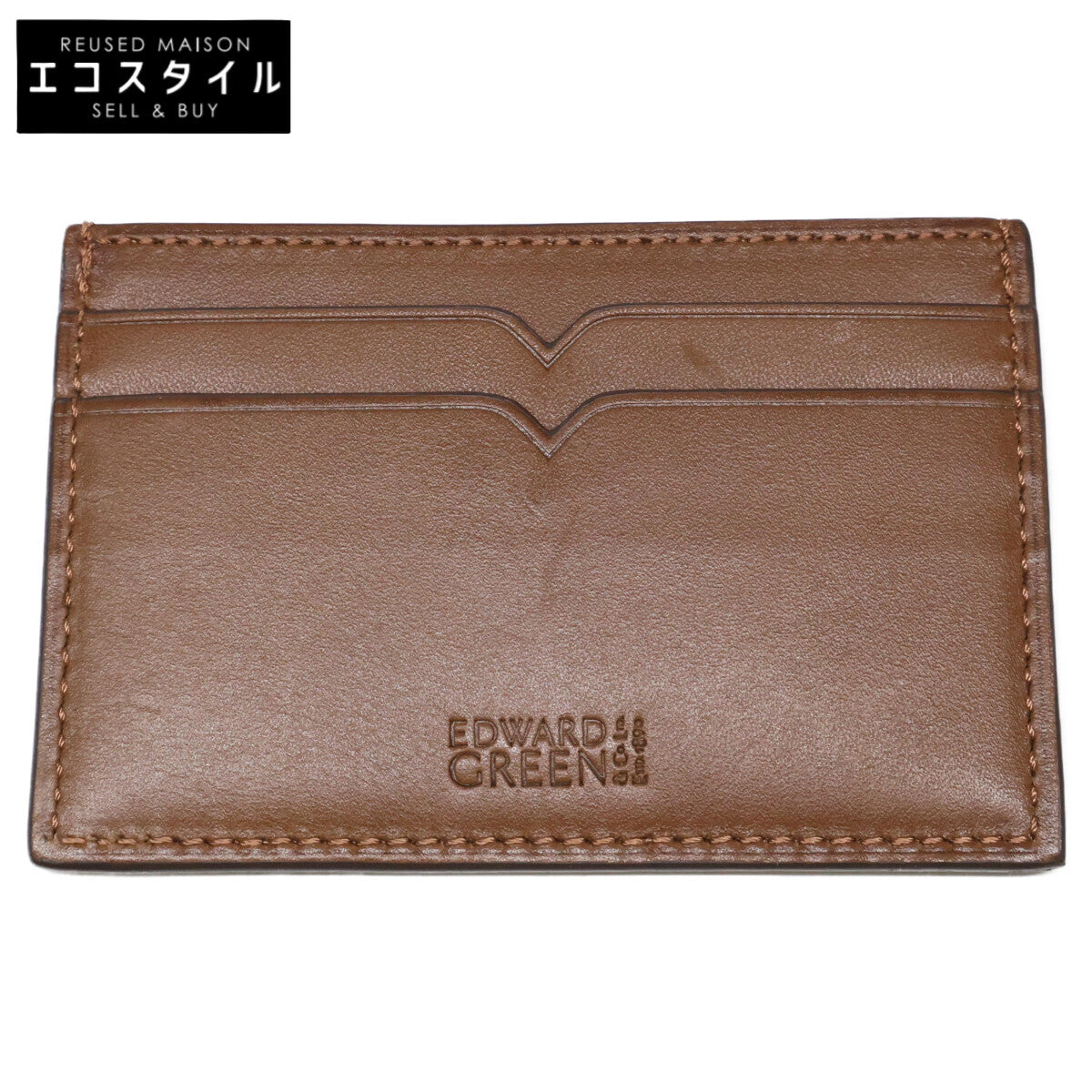 EDWARDGREEN エドワードグリーン 【美品】CREDIT CARD レザー カードケース